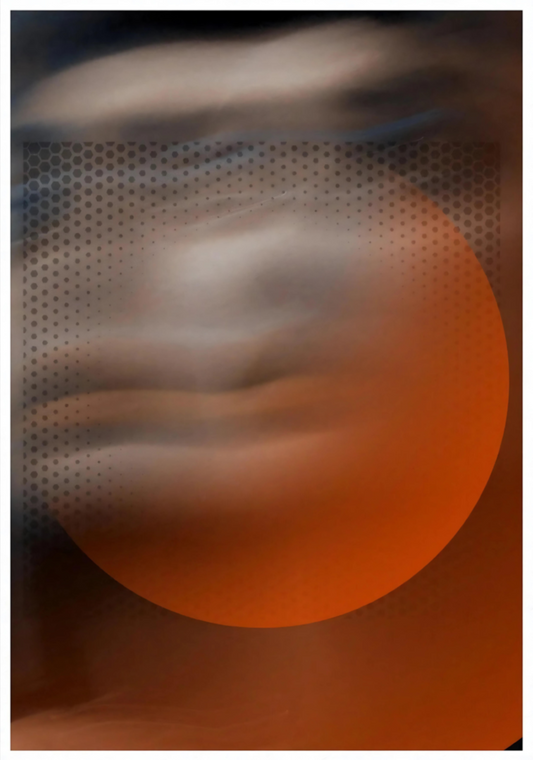 Orange Orb Canvas