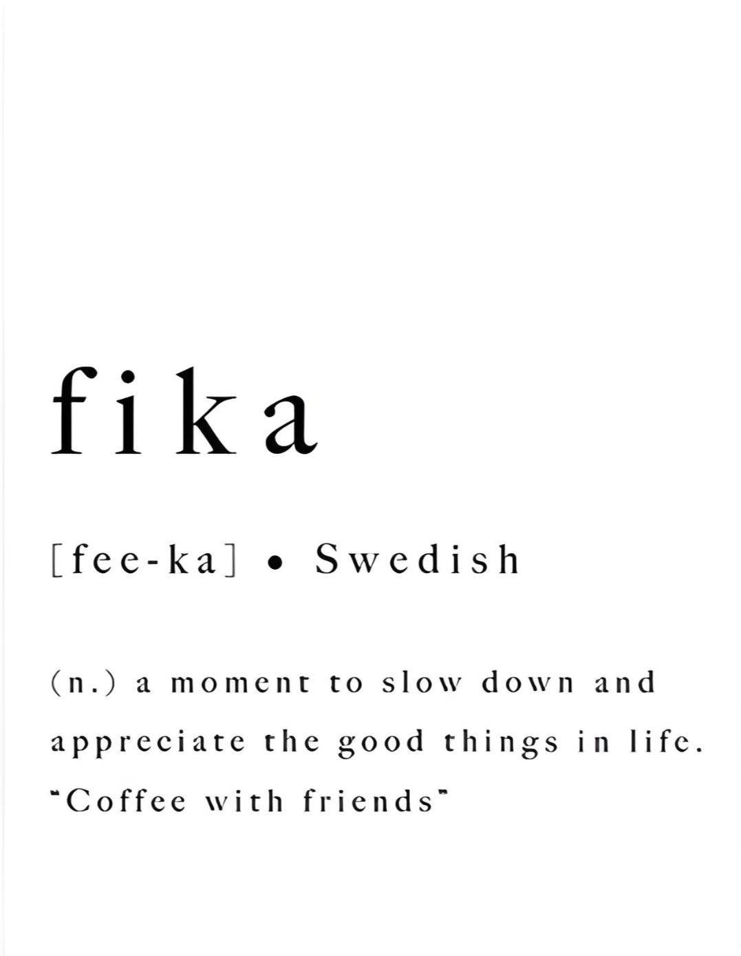 Fika - A Swedish Delight