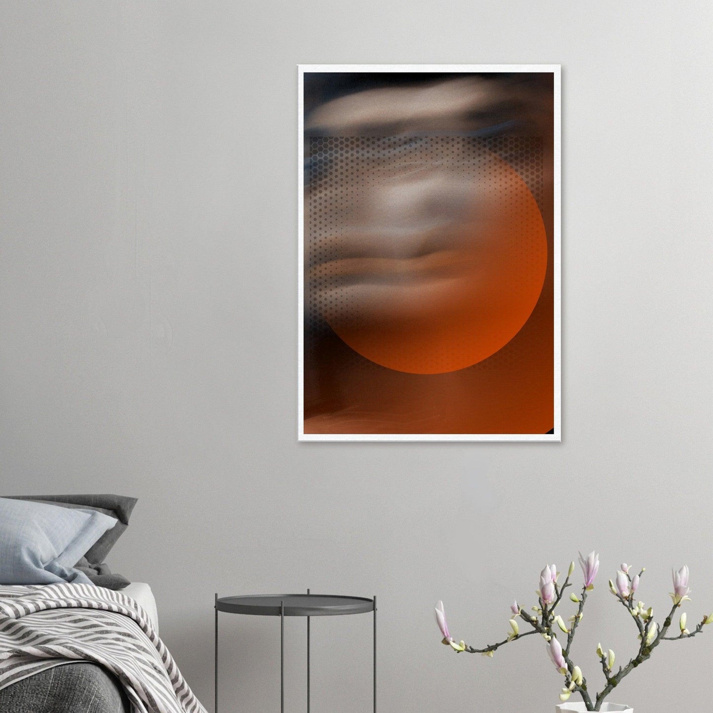 Orange Orb Canvas