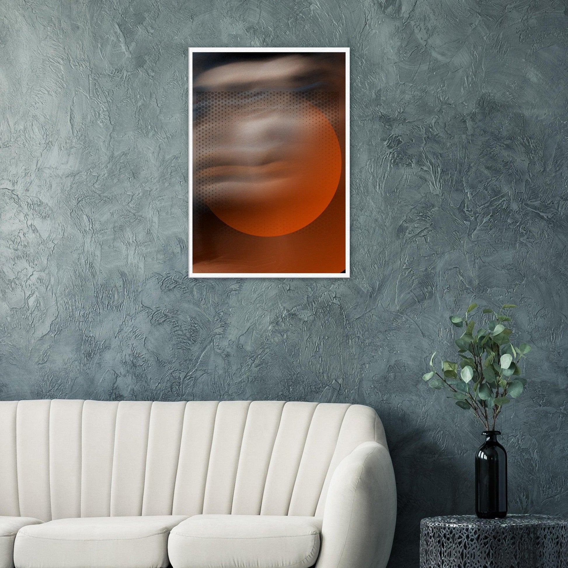 Orange Orb Canvas